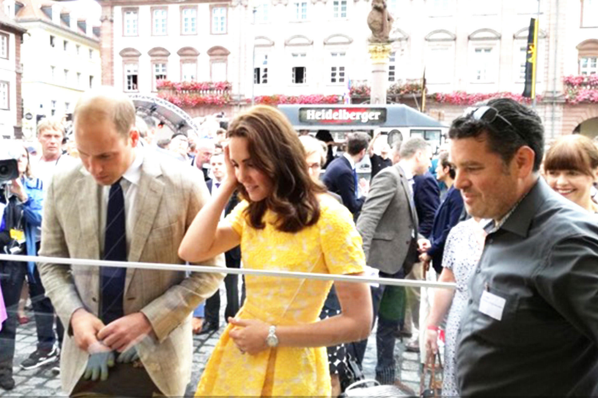 Royaler Besuch von Prinz William und Herzogin Kate